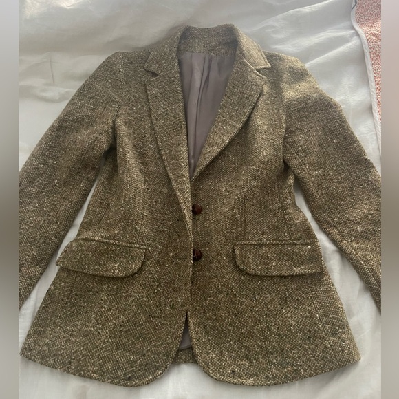 Vintage tweed wool blazer . Size 8 - Picture 1 of 8